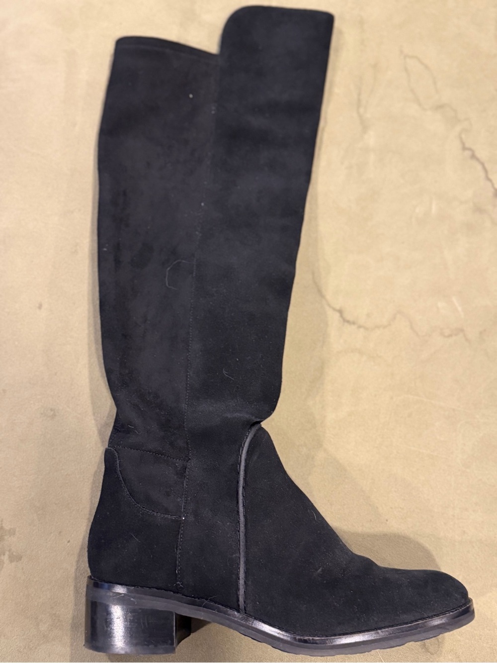 Cole Haan  Black Suede Knee-High Boots